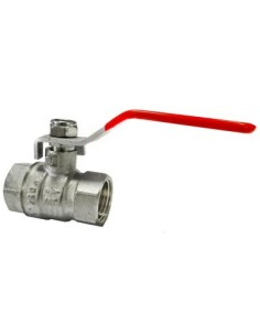 Llave de esfera de latón hembra-hembra 3/8''