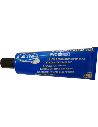 Pegamento para PVC en tubo 60 ml