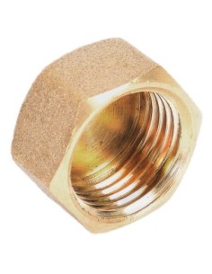 Tapón con rosca hembra latón 3/8''