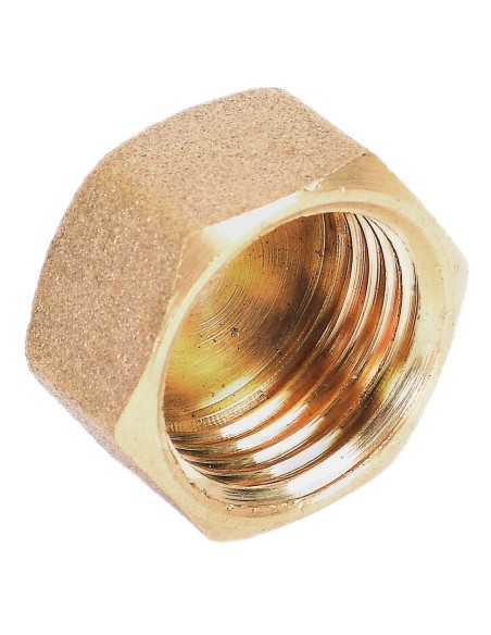 Tapón con rosca hembra latón 3/8''