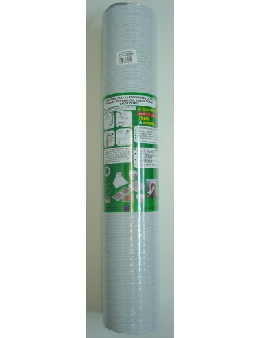 Tubo de aluminio semirígido flexible y extensible blanco 100 mm (hasta 3 m)