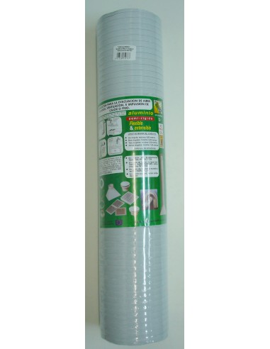 Tubo de aluminio semirígido flexible y extensible blanco 110 mm (hasta 3 m)