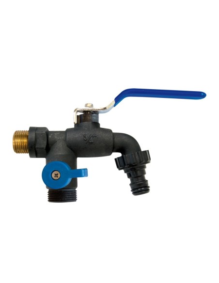 Grifo Esfera Antihielo 2 Salidas Toma Automática a Manguera Grifo Esfera Antihielo 2 Salidas Toma Automática a Manguera