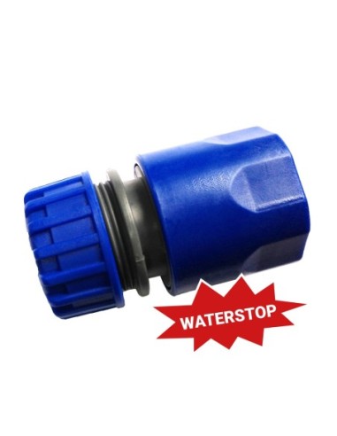 Conector Automático de Manguera 15 mm Stop Gama Basic - Blister