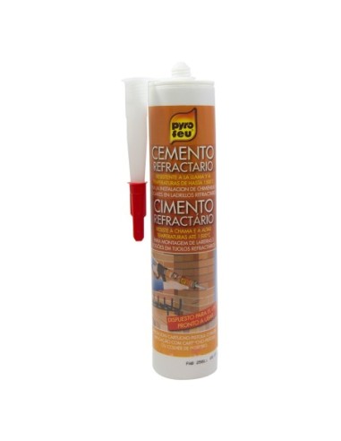 Pyrofeu Cemento Refractario - Cartucho 310 ml