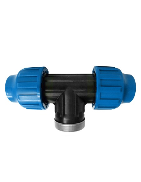 Te de polietileno con rosca hembra reforzada - S&M Garden