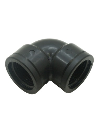 Codo de polietileno de 90° con roscas hembra - S&M Garden