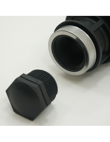 Tapon final de polietileno con rosca macho - S&M Garden