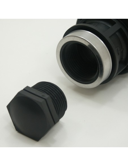 Tapon final de polietileno con rosca macho - S&M Garden