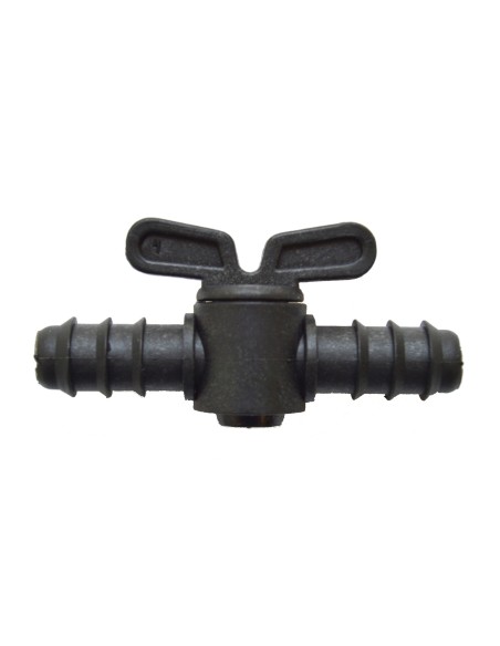 Llave de 1/4 de vuelta para tubería de riego por goteo | S&M Garden