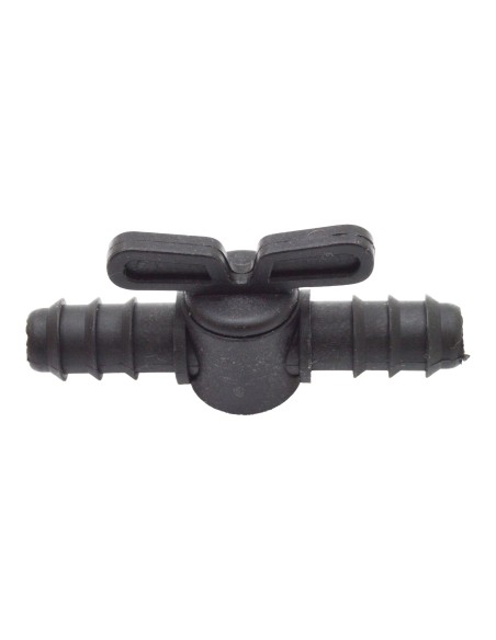 Llave de 1/4 de vuelta para tubería de riego por goteo | S&M Garden