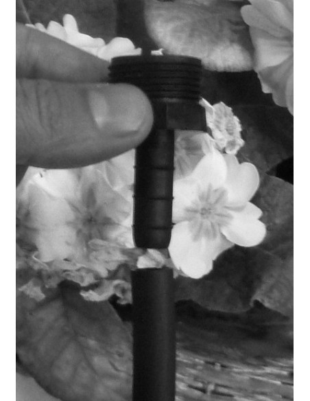 Terminal roscada macho para riego por goteo | S&M Garden