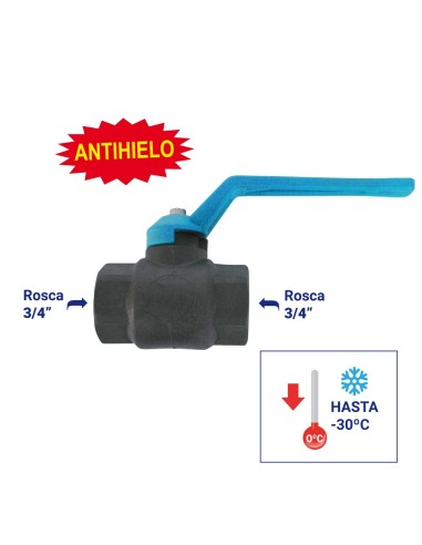 Válvula de esfera, de plástico antihielo | S&M Garden