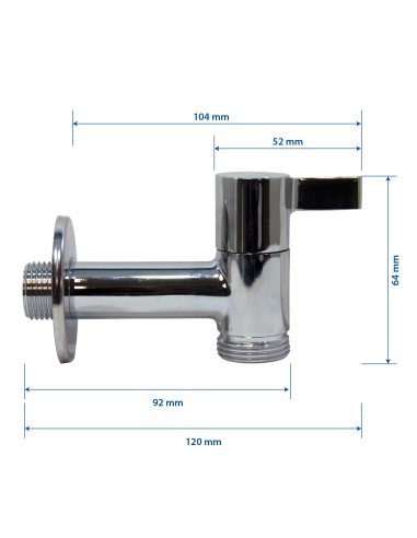 Grifo de diseño con aireador, para jardín | S&M Garden