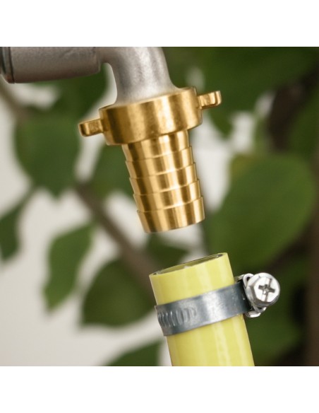 Rácor de latón con rosca hembra para grifo y manguera | S&M Garden