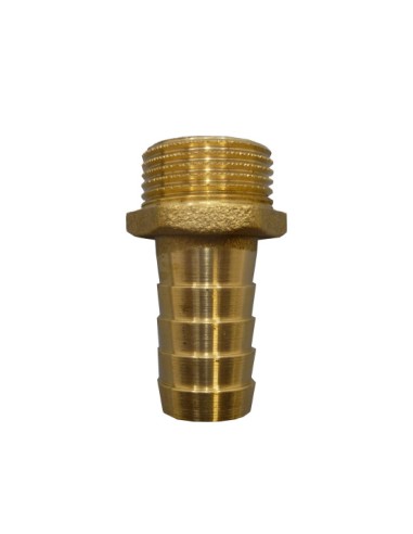 Entronque de latón macho para manguera | S&M Garden