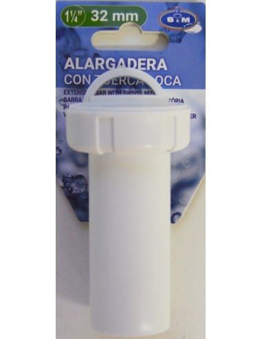 Alargadera a rosca para sifón - 1 1/4'' x 32 mm