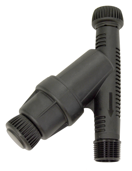 Filtro en Y con reductor de presión para riego por goteo | S&M Garden