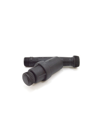 Filtro tipo Y con tuerca loca y conexiones 3/4" | S&M Garden