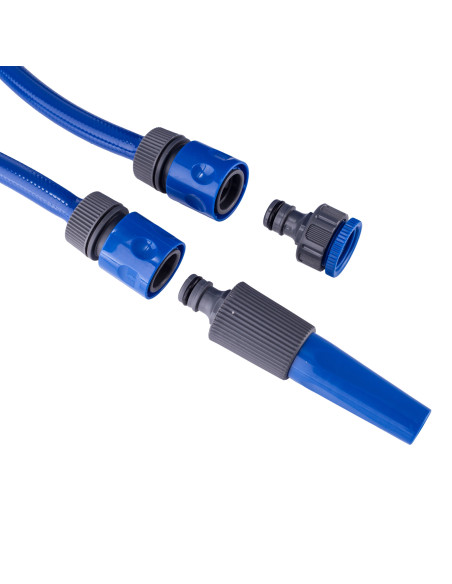 Enrollador de manguera Azul 20 + 2 metros | S&M Garden