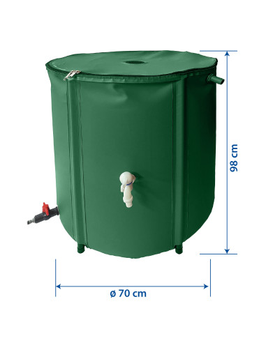 Depósito recuperador de agua de lluvia | S&M Garden