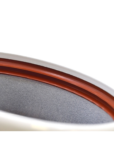 Junta para accesorios de aluminio rigido blanco 110 mm