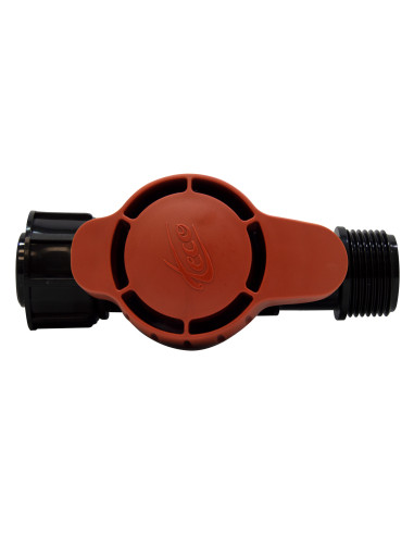 Llave de paso de polietileno para electroválvula | S&M Garden