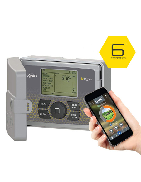 Programador de riego Orbit B-Hyve con wifi | S&M Garden