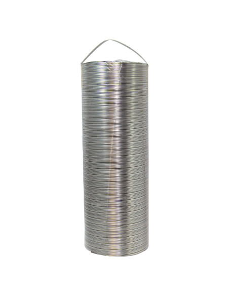 Tubo de aluminio semirigido flexible y extensible 100 mm (hasta 1,5 m)