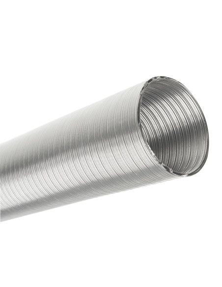 Tubo de aluminio semirigido flexible y extensible 100 mm (hasta 1,5 m)