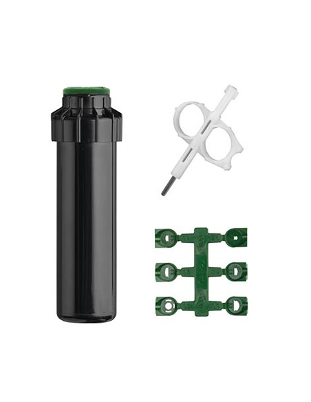 Aspersor emergente Saturn IV con boquillas y llave | S&M Garden