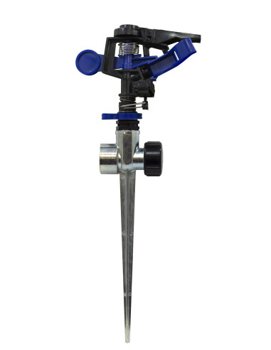 Aspersor de impacto de plástico con estaca de zinc | S&M Garden