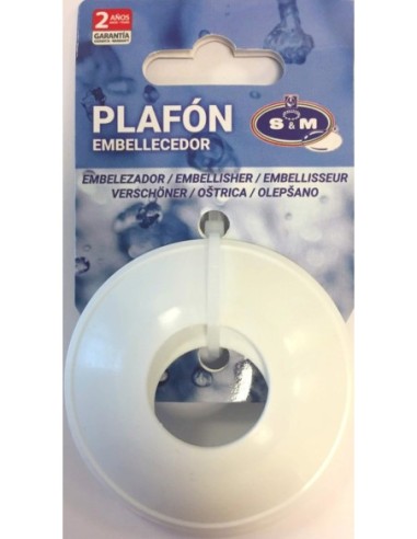 Plafón embellecedor - 25 x 35 mm