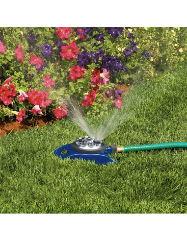 Aspersor de metal de superficie con 8 chorros | S&M Garden