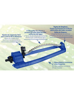 Aspersor oscilante de plástico para superficie 2