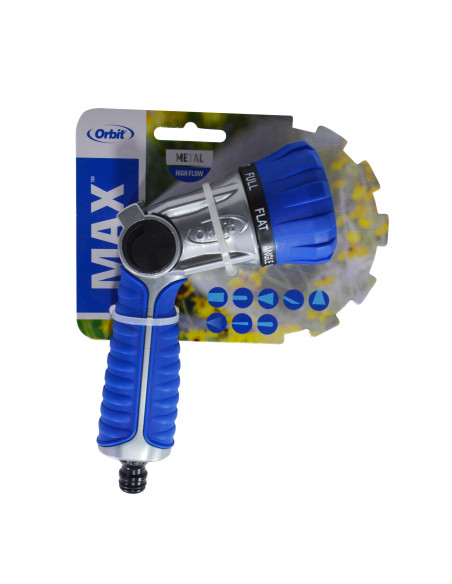 Pistola Max Series de metal con 8 funciones | S&M Garden