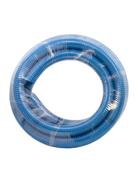 Tubería flexible de PVC azul para piscinas | S&M Garden