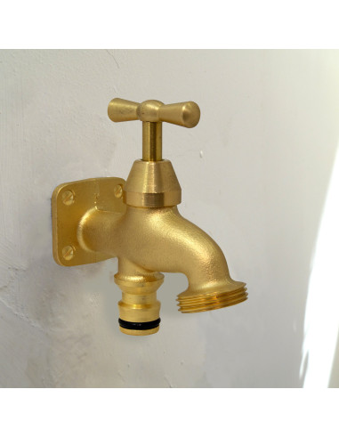 Grifo de pared con toma automática | S&M Garden