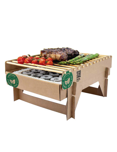 Barbacoa portátil natural | S&M Fire