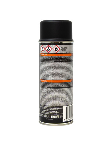 Pyrofeu Pintura Termica Negro Mate - Bote 400 ml