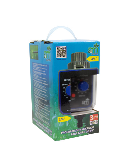 Programador mecánico de grifo S&M para riego automático | S&M Garden