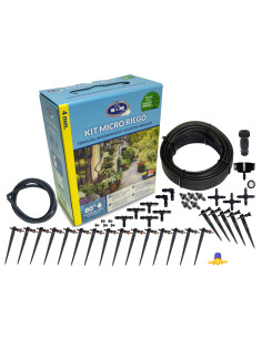 Kit completo de micro riego por goteo Ø 4 mm | S&M Garden
