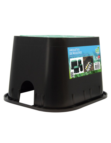 Arqueta rectangular para instalaciones de riego enterrado | S&M Garden
