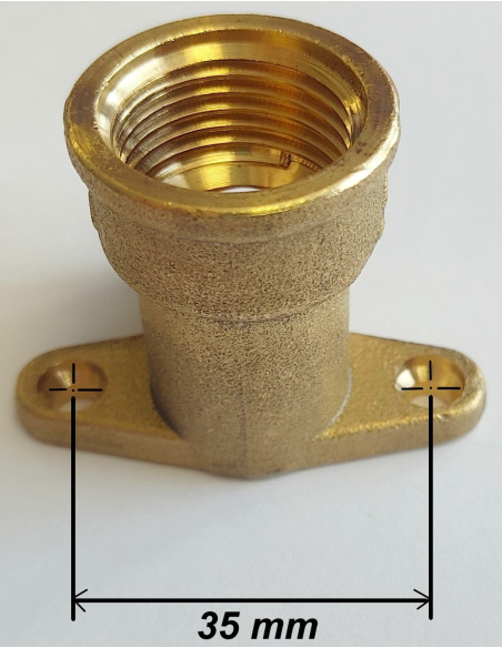 Codo grifo de latón hembra-hembra 1/2'' | S&M Plumbing