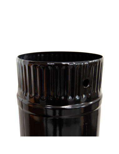 Tubería vitrificada 900 °C de color negro | S&M Fire