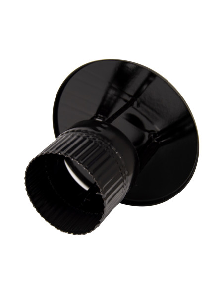 Sombrerete vitrificado de color negro | S&M Fire