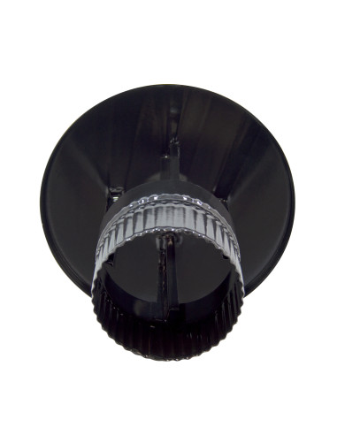 Sombrerete vitrificado de color negro | S&M Fire