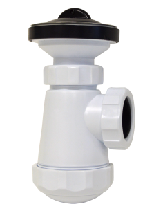 Sifon botella con valvula 1 1/4'' x 32/40 mm | S&M Plumbing