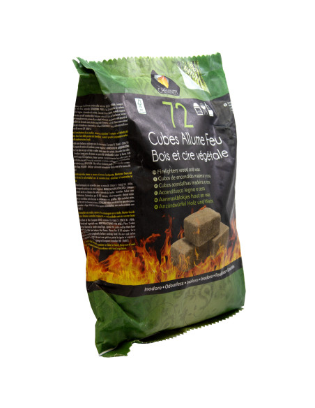 Cubos de encendido ecológicos - Saco 72 unidades | S&M Fire