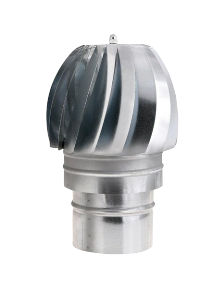 Sombrerete eólico galvanizado | S&M Fire